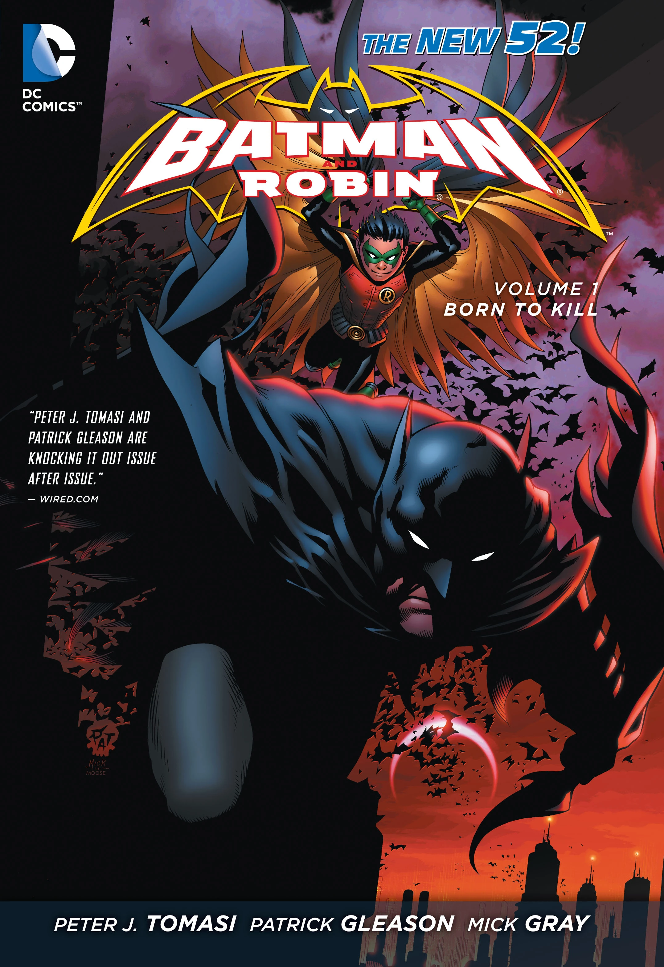 Batman and Robin Vol. 1: Born to Kill (DC, 2018) cover